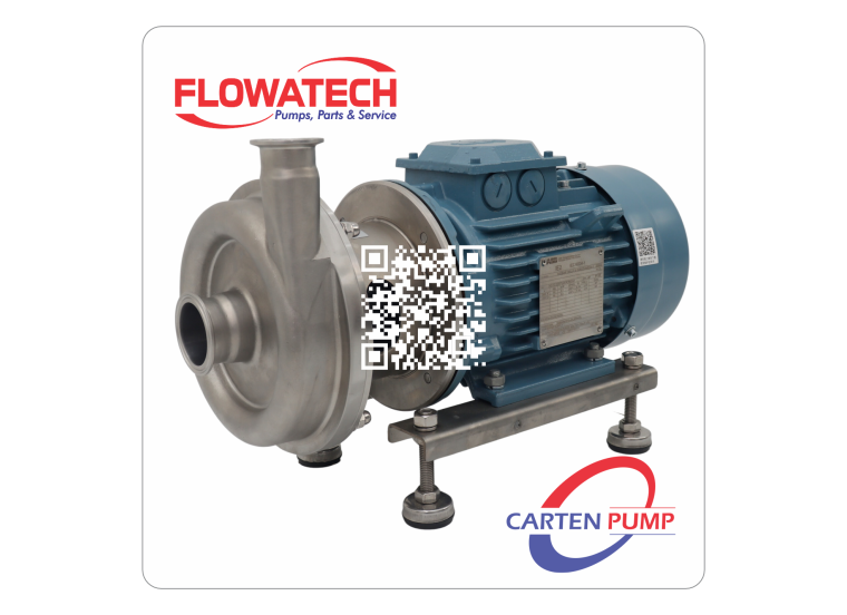 Bơm Ly Tâm Thực Phẩm Carten Pump HLS-22-316L