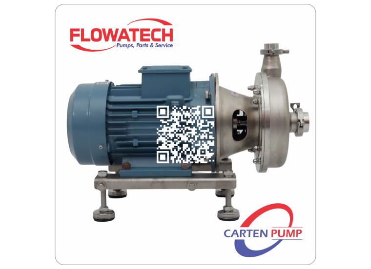 Bơm Ly Tâm Thực Phẩm Carten Pump HLS-40-316L