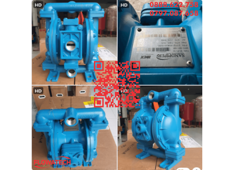 Bơm màng Sandpiper S1FB1ANWABS000
