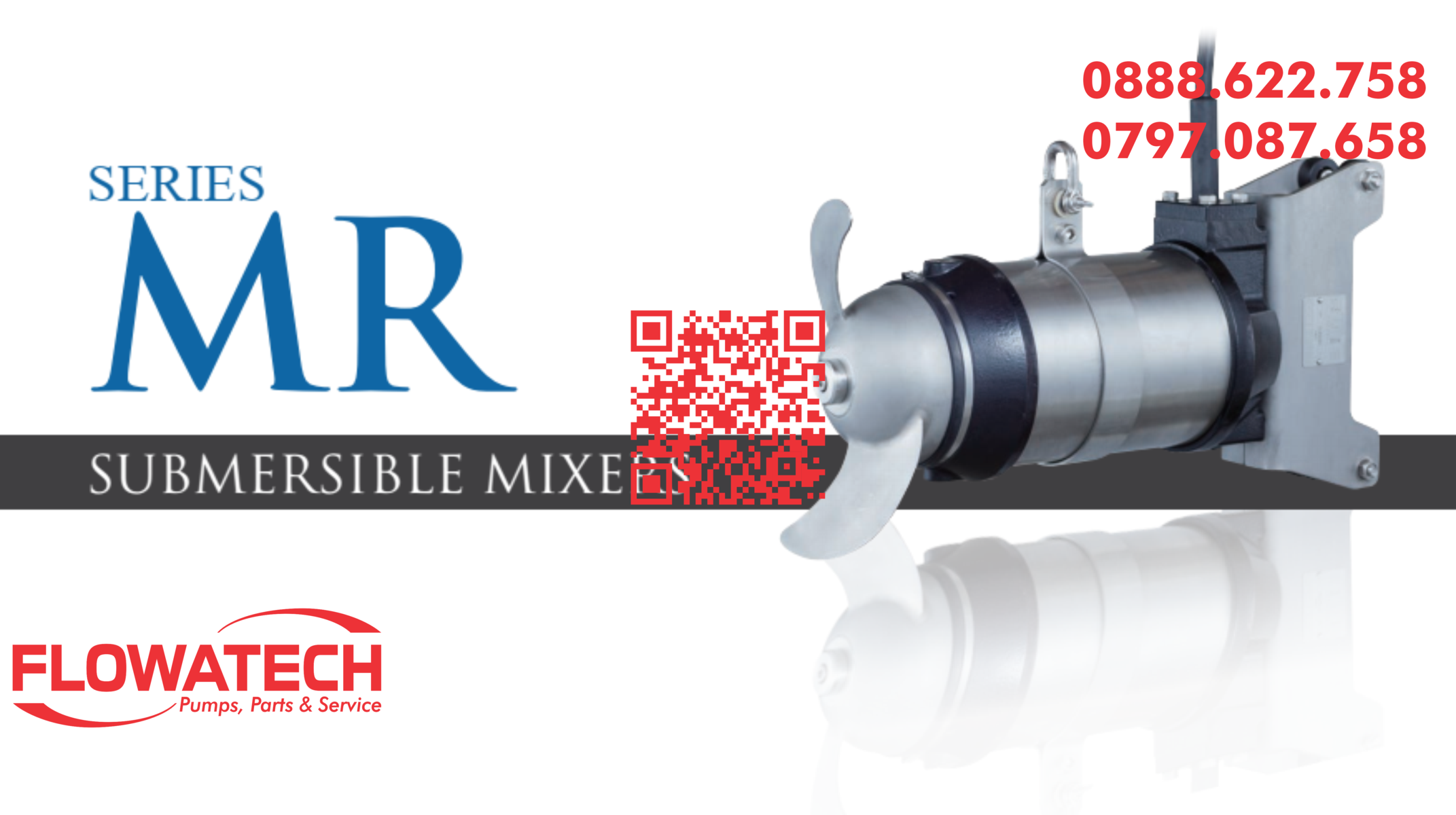 Máy khuấy chìm Tsurumi model MR21NF400-51